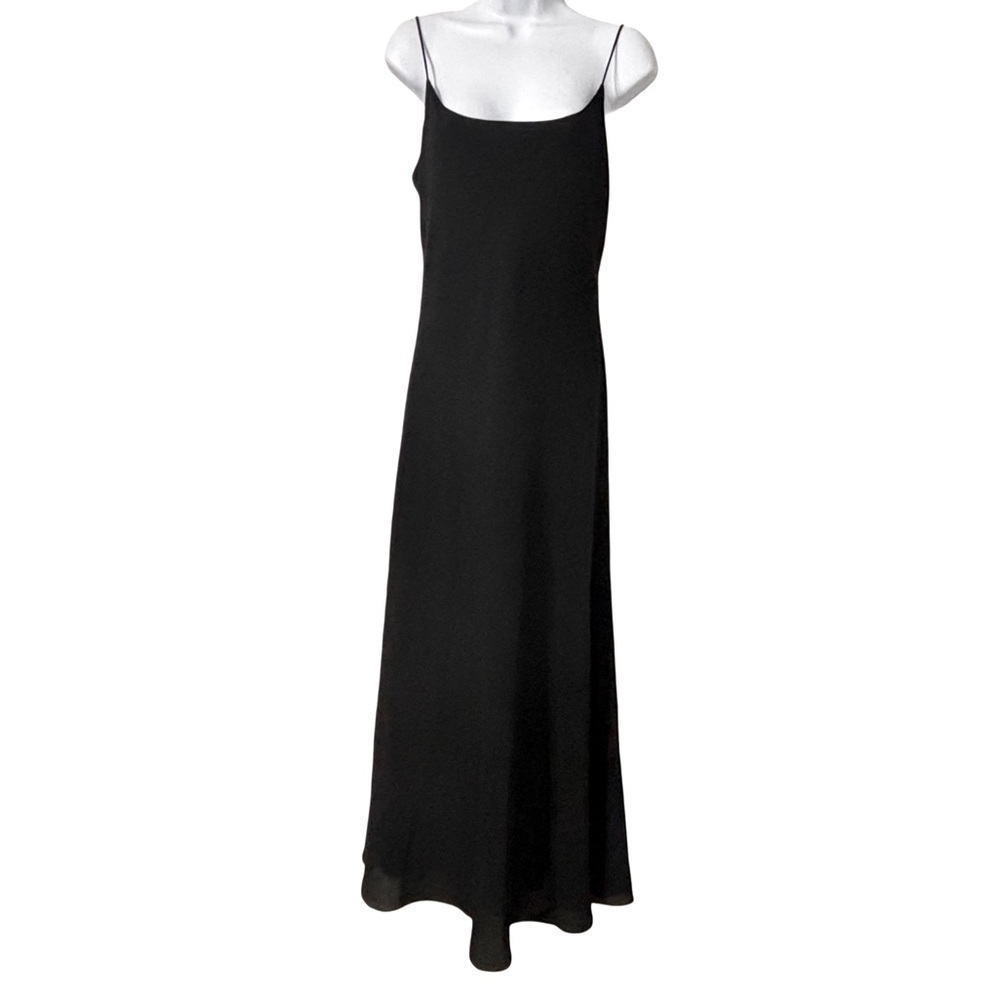 Henri Bendel vintage spaghetti strap maxi dress size 12